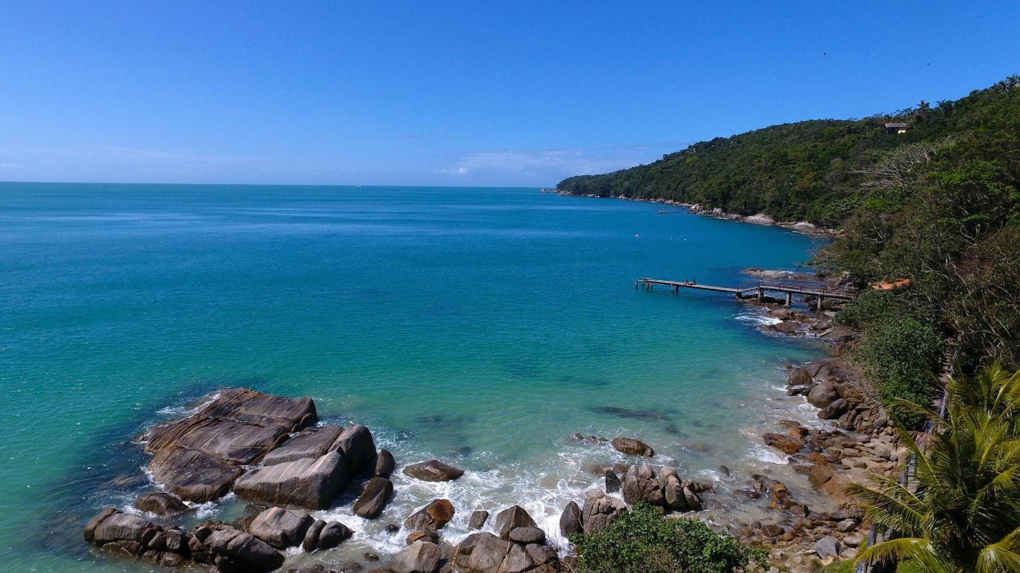 Bangalo Casa Do Mar - Exclusividade, Conforto E Privacidade. Porto Belo Dış mekan fotoğraf